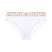 Witte zwemkleding Aw24 Versace , White , Heren