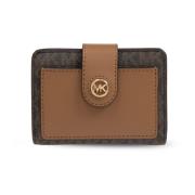 Portemonnee met logo Michael Kors , Brown , Dames