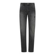 Vintage Denim Zwarte Jeans Givenchy , Black , Heren