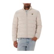 Lichtgewicht Gewatteerde Jas Creme Lyle & Scott , Beige , Heren