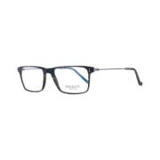 Bruine Rechthoekige Optische Brillen Blauw Filter Hackett , Brown , He...