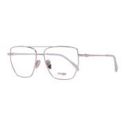 Rose Gold Aviator Style Optical Frames Maje , Pink , Dames