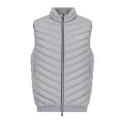 Gewatteerd Mouwloos Vest met Eendendonsvulling Armani Exchange , Gray ...