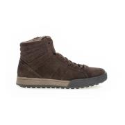 Bruine suède hoge sneakers Gabor , Brown , Dames