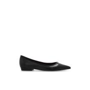 Ballet Flats met Logo Tory Burch , Black , Dames