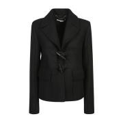 Zwarte Jassen & Mantels Aw24 Stella McCartney , Black , Dames