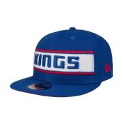 NBA ALT Cap - Blauw Patched Logo New Era , Blue , Heren