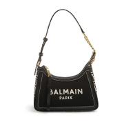 Zwarte Schoudertas voor Vrouwen Balmain , Black , Dames