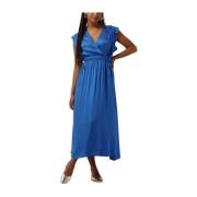 Blauwe Candy Jurk Suncoo , Blue , Dames