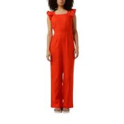 Rode Jumpsuit Yasisma SL Stijl Y.a.s , Red , Dames