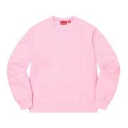 Beperkte Oplage Roze Crewneck Supreme , Pink , Heren