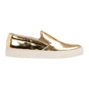 Dames Slip-On Sneakers Metallic Pantofola d'Oro , Yellow , Dames