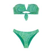 Bandeau-bh en Hipster Brief Set Sunrise F**k , Green , Dames