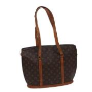 Pre-owned Canvas totes Louis Vuitton Vintage , Brown , Dames