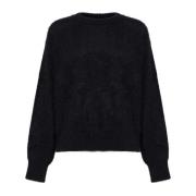 Zwarte Sweaters voor Mannen Roberto Collina , Black , Dames