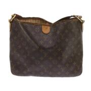 Pre-owned Canvas shoulder-bags Louis Vuitton Vintage , Brown , Dames