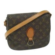 Pre-owned Canvas louis-vuitton-bags Louis Vuitton Vintage , Brown , Da...