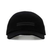 Luxe Cashmere Baseball Cap Z Zegna , Black , Heren