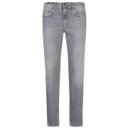 Lichtgrijze Jeans Aw24 PT Torino , Gray , Heren