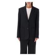 Zwarte Rok met Pluto Lint Blazer The Garment , Black , Dames