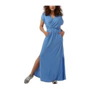 Arezzo Maxi Jurk in Lichtblauw Second Dames , Blue , Dames