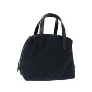 Pre-owned Canvas gucci-bags Gucci Vintage , Black , Dames