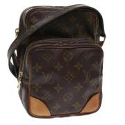 Pre-owned Canvas louis-vuitton-bags Louis Vuitton Vintage , Brown , Da...