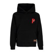 Zwarte Crime Hoodie met Logo Propaganda , Black , Heren