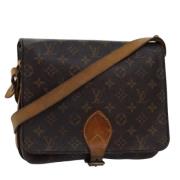 Pre-owned Canvas louis-vuitton-bags Louis Vuitton Vintage , Brown , Da...