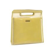 Pre-owned Canvas gucci-bags Gucci Vintage , Yellow , Dames