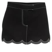 Pre-owned Fabric bottoms Valentino Vintage , Black , Dames