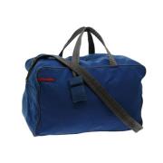 Pre-owned Nylon prada-bags Prada Vintage , Blue , Dames