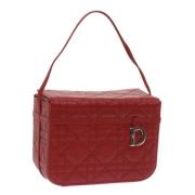 Pre-owned Leather pouches Dior Vintage , Red , Dames