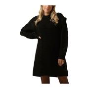 Korte Jurk voor Trendy Vrouwen Silvian Heach , Black , Dames