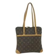 Pre-owned Canvas shoulder-bags Louis Vuitton Vintage , Brown , Dames