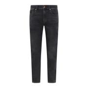 Slimmy Tapered Special Edition Jeans 7 For All Mankind , Black , Heren