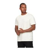 Geborduurd logo katoenen T-shirt Calvin Klein , White , Heren