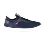 Blauwe Vetersneaker met Contrastdetails Carrera , Blue , Heren