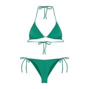 Triangle Bikini EN Braziliaanse Verstelbare Visionary Dose F**k , Gree...