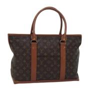 Pre-owned Canvas totes Louis Vuitton Vintage , Brown , Dames