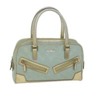 Pre-owned Canvas handbags Gucci Vintage , Blue , Dames