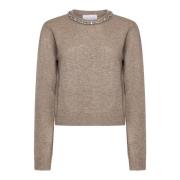 Dove Grey Sweaters Collectie Kaos , Beige , Dames