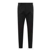 Heren Casual Broek Dsquared2 , Black , Heren