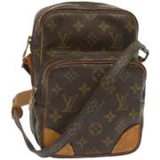 Pre-owned Canvas louis-vuitton-bags Louis Vuitton Vintage , Brown , Da...