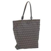 Pre-owned Canvas totes Fendi Vintage , Blue , Dames