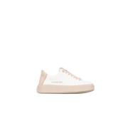 Londen Vrouw Wit Beige Sneakers Alexander Smith , White , Dames