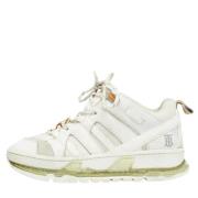 Pre-owned Fabric sneakers Burberry Vintage , White , Dames