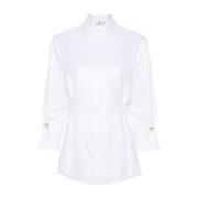 Witte Shirts voor Vrouwen Aw24 Elisabetta Franchi , White , Dames