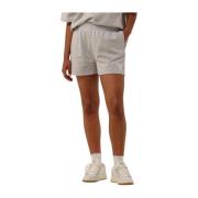 Zomer Gebreide Sweat Shorts Alix The Label , Gray , Dames