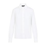 Witte Shirts voor Vrouwen Aw24 Fabiana Filippi , White , Dames